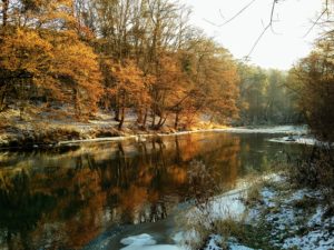 Lahn beim Prof. Heuser Steg